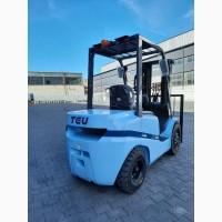 Навантажувач вилковий електро 3т. TEO FLB30 Новий акб Літій Lion