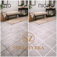Перефугування швів плитки львів serzatyrka