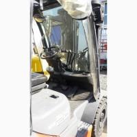 Погрузчик Toyota 02-8FGF20, кабина, 2010г., 2т., 6240 м/ч, 4700 мм подъем