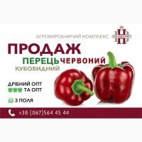 ТЕРМІНОВО продаж ПЕРЦЮ ЧЕРВОНОГО кубовидного