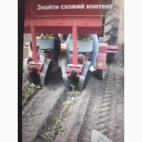 Карусельна саджалка 2секційна. для висаджування касетної розсади