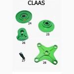 Запчасти на пресс подборщик Claas Markant