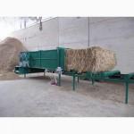 Комплекс измельчения рулонов (тюков) соломы