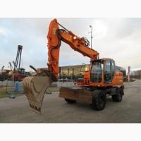 Колесный экскаватор Doosan DX160W. Колесный экскаватор б/у