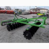 2-х секційна дискова борона 2, 4 м U 363/7 з катком на підшипниках фірми Bomet (Польща)
