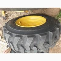Колеса для мінінавантажувача Bobcat, JCB, CAT Диски 9.75-16, 5 Шини 12-16, 5