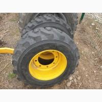 Колеса для мінінавантажувача Bobcat, JCB, CAT Диски 9.75-16, 5 Шини 12-16, 5