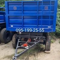 Причіп 2ПТС-4. Дишло 2ПТС-4. Коло поворотне 2ПТС-4. Гідроциліндр 2ПТС-4. Ресора 2ПТС-4