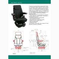 Сидіння для трактора (МТЗ, ХТЗ, John Deere, Case, Claas, New Holland)