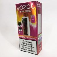 Сигарета Vozol Star 20000 тяг •Пітайя•Полуниця•Банан