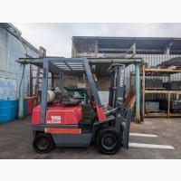 Вилочний автонавантажувач Nissan, з напрацюванням 3757 мотогодин. Модель: J01A15