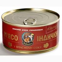 Тушонка з індика