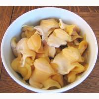 Рапана сырая свежая. Очищенная. Мясо рапаны. Печень Рапан. Черноморская Рапана