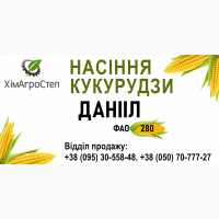 ТОВ ХімАгроСтеп пропонує насіння кукурудзи Данііл (ФАО 280)