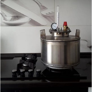 Автоклав нержавеющий 8 банок для консервирования