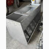 Бункерна годівниця для свиней з нержавійки