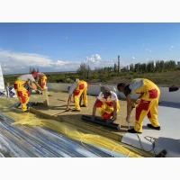 Монтаж ПВХ та ТПО мембран