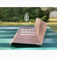Планка примыкания для профнастила, для мягкой кровли к стене, гибка