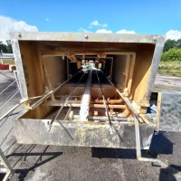 Машина для миття тари SEMI-STAL A/S DK 2880. Робоча