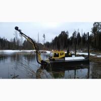Миниземснаряд для очистки водоемов и добычи сапропеля, песка