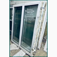 Вікно глухе пластикове 103х233, 108х142 // окна пластиковые