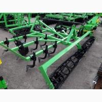 Культиватор для суцільного обробітку 3, 2 м з катком стрілчасті лапи