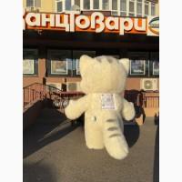 Надувной костюм аниматору кот 4 часа работы 2.4 м 60 Вт