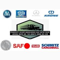 Відновлення зігнутих або зламаних осей SAF BPW Mercedes ROR та інш