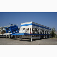 Мобильный бетонный завод Polygonmach Mobile 100 (80-100 м3/час)