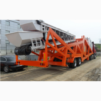 Мобильный бетонный завод Polygonmach Mobile 100 (80-100 м3/час)