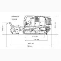 Самохідний мульчер Prinoth RAPTOR 800