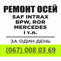 Продаж вісь Mercedes TZ5/8KC7-9. Вісь Saf Intrax (інтеграл)