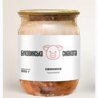 Тушонка, Свинина тушкована