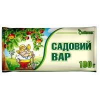 Садовий вар для замазки свіжих зрізів плодових дерев і кущів Садівник 100 г в асортименті