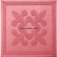 Формы для тротуарной плитки квадрат Декор 30х30 см