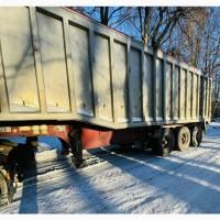 Напівпричіп самоскид Fruehauf DJD TA3 зерновоз 50м3 Свіжий
