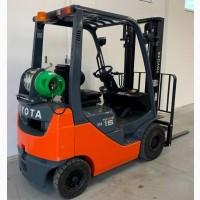 Навантажувач вилковий газовий 1500 кг Toyota 02-8FGF15 мале напрацювання 70мг стан нового
