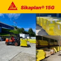 Покрівельна ПВХ мембрана Sikaplan G-12, G-15, G-18, G-20 армована багатошарова