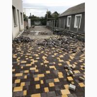 Тротуарная плитка Старый город с укладкой в Запорожье