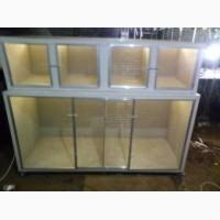 Ветеринарная клетка двухъярусная