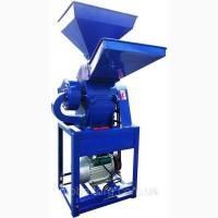 Корморезка + зернодробилка ДТЗ КР-20C (стебли + зерно + початки кукурузы + овощи + фрукты)