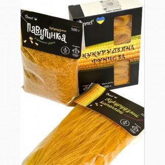 Кукурузные макароны из цельного зерна