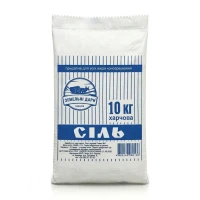 Сіль харчова 1кг (ПЕТ) ТМ Земельні дари. Купить соль пищевая. Продукты оптом. Артемсоль