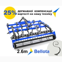 КНС-2, 6м - Bellota - Культиватор навісний суцільний 3-х рядний 2.6 м - Grand Max