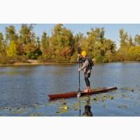 Wooden SUP. САП, доска для водных прогулок