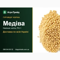 Насіння гірчиці чорної Медіва: еліта, РН-1, доставка по Україні