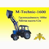 Быстросъёмный фронтальный погрузчик Кун M-Technik1600