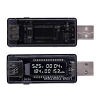 USB Тестер Keweisi KWS-V20 амперметр вольтметр вимірювач ємності акумулятор