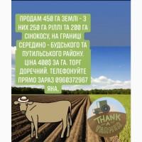 Продам 450 га землі с/х призначення