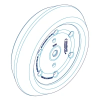 Колесо 330х90 / 025830.03 Otico, 60080530 Horsch